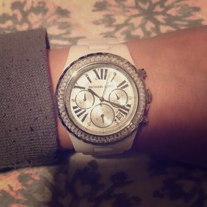 White Michael Kors Watch